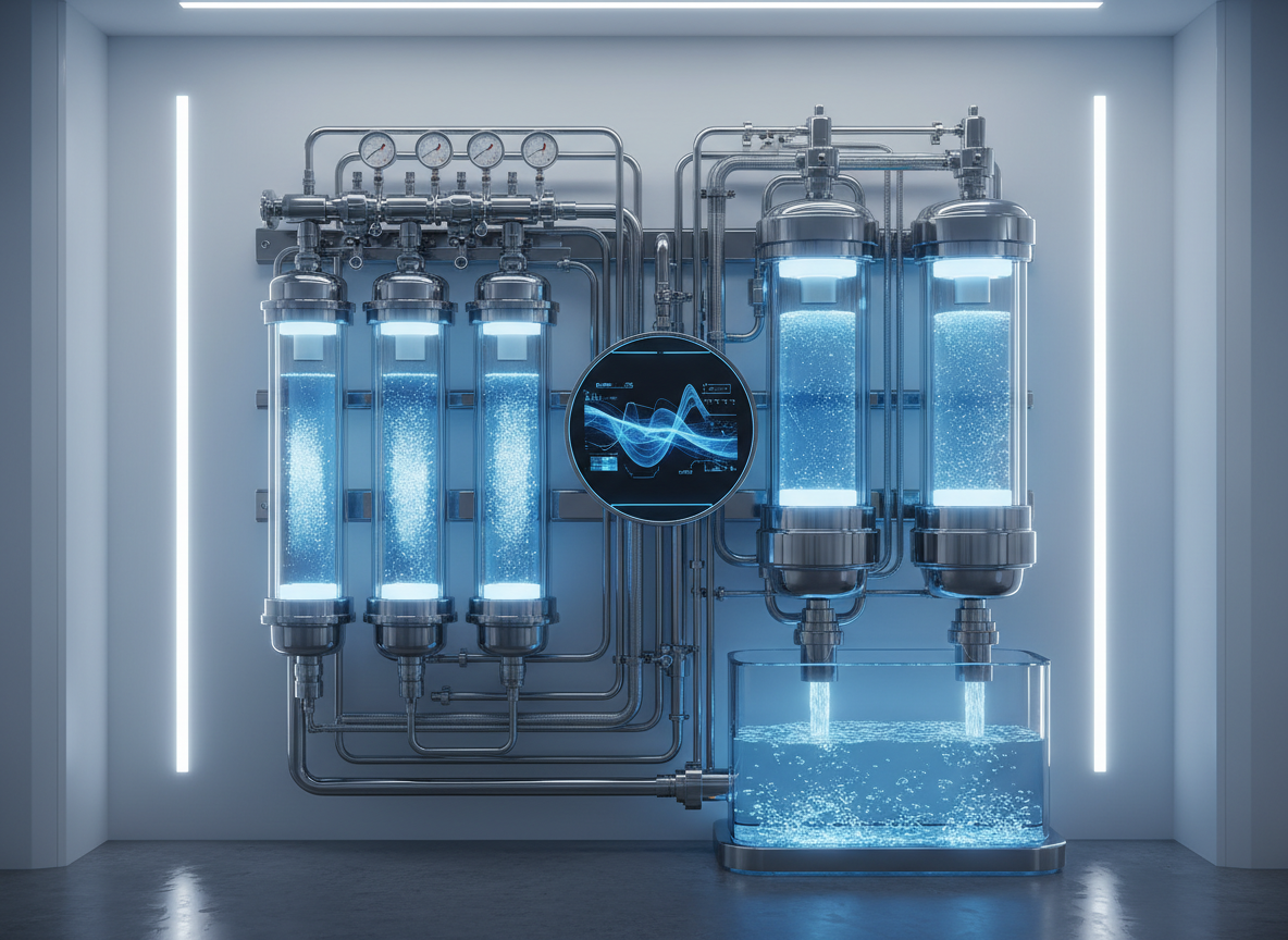 Advanced high-tech water filtration system