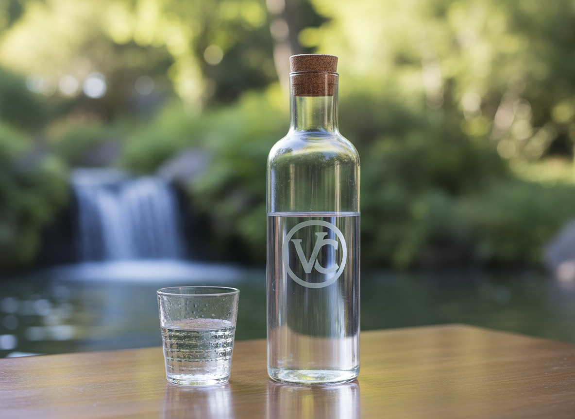 Velacirclecrew Still Water Glass Bottle